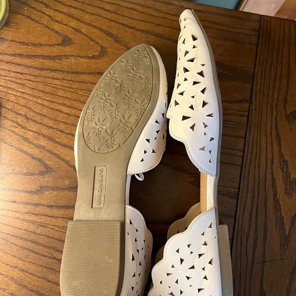Unionbay, White, Tan, Women’s Shoes, Flats, Loafers - Picture 5 of 5